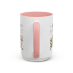 Saguaro National Park Coffee Mug | Arizona Desert Cactus Sunset Gift | Accent Color Ceramic 11oz 15oz