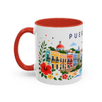 Puerto Rico Coffee Mug | Travel Souvenir Accent Mug | Place Gift Ceramic Cup 11oz 15oz