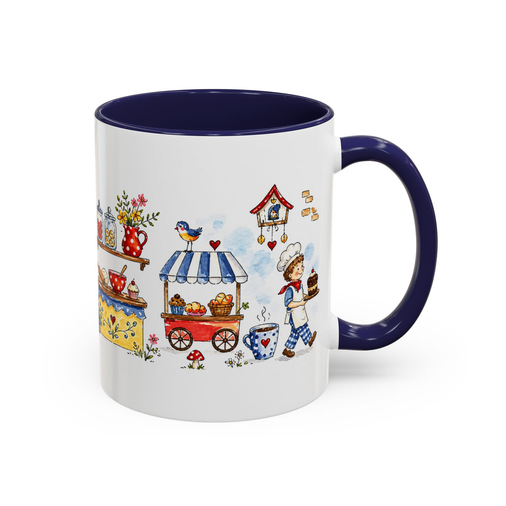 Cozy Bakery Village Mug | Storybook Pastry Accent Coffee Mug | EveryLegend