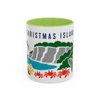 Christmas Island Coffee Mug | Travel Souvenir Accent Mug | Country Gift Ceramic Cup 11oz 15oz