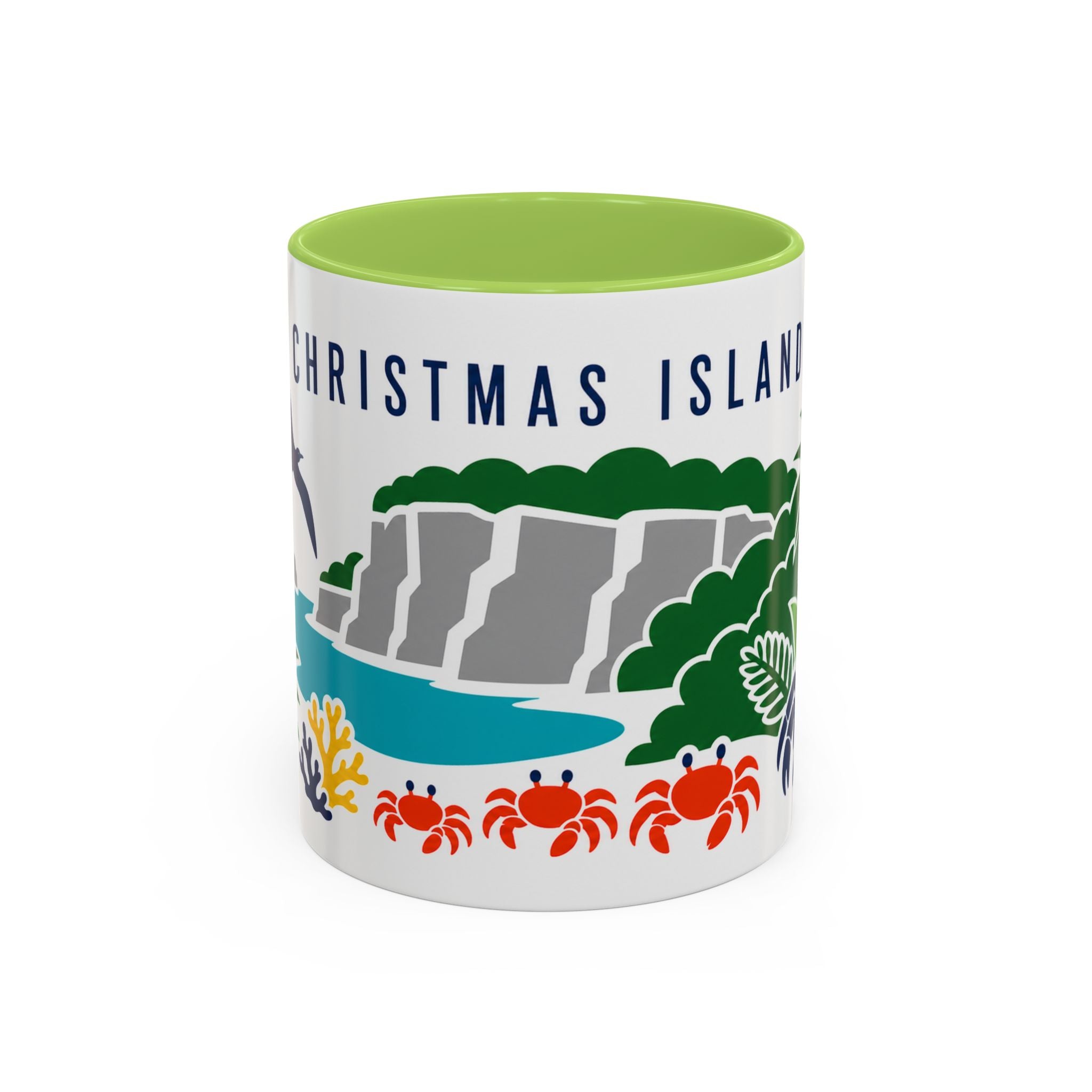 Christmas Island Coffee Mug | Travel Souvenir Accent Mug | Country Gift Ceramic Cup 11oz 15oz