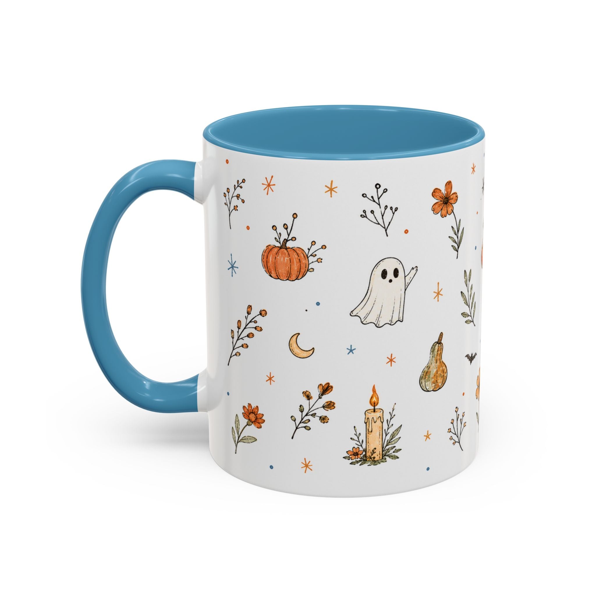 Cute Halloween Mug | Friendly Ghost Potion Watercolor Gift | Magic Accent Cup 11oz 15oz