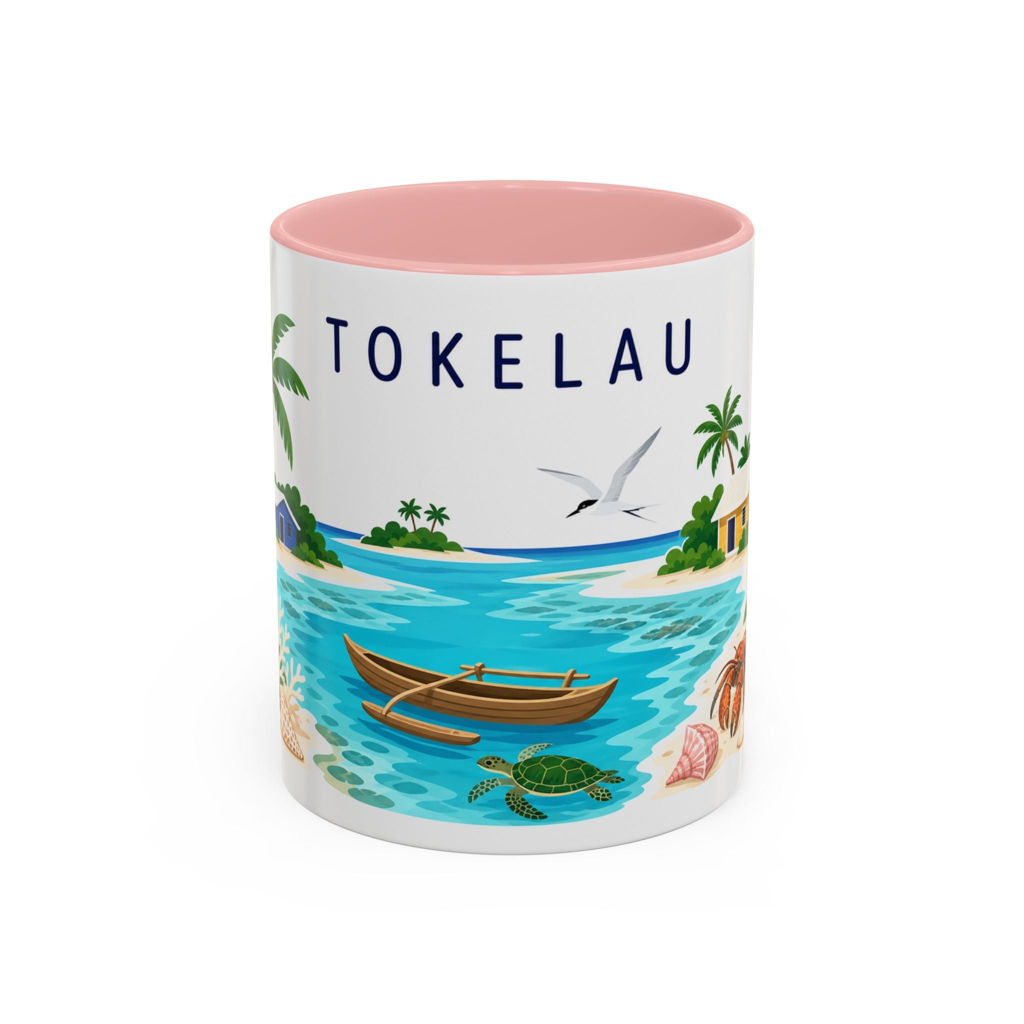 Tokelau Coffee Mug | Travel Souvenir Accent Mug | Country Gift Ceramic Cup 11oz 15oz