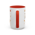 Thanksgiving Turkey Mug | Friendly Woodland Watercolor Gift | Autumn Accent Cup 11oz 15oz