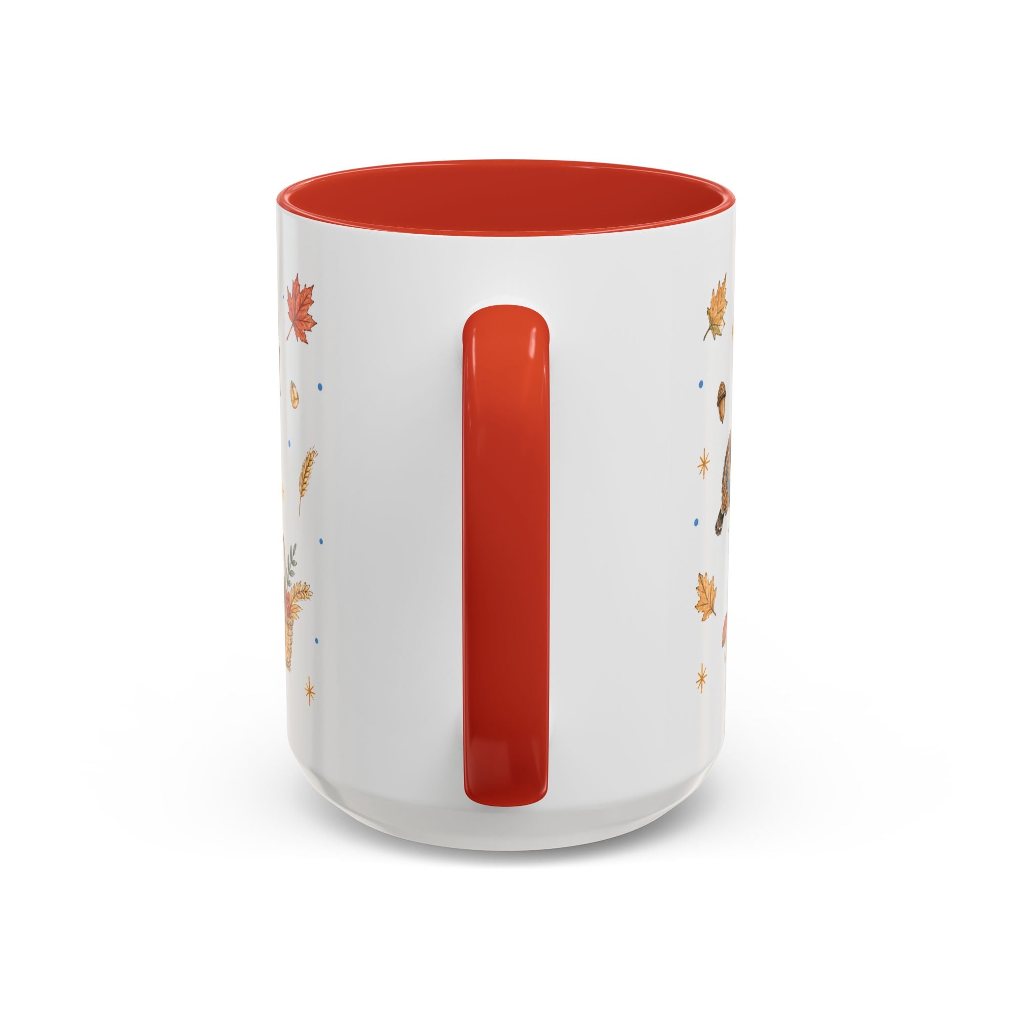 Thanksgiving Turkey Mug | Friendly Woodland Watercolor Gift | Autumn Accent Cup 11oz 15oz
