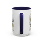 White Cliffs of Dover Mug, England Travel Souvenir, Bucket List Gift, Accent Ceramic Coffee Mug 11oz 15oz