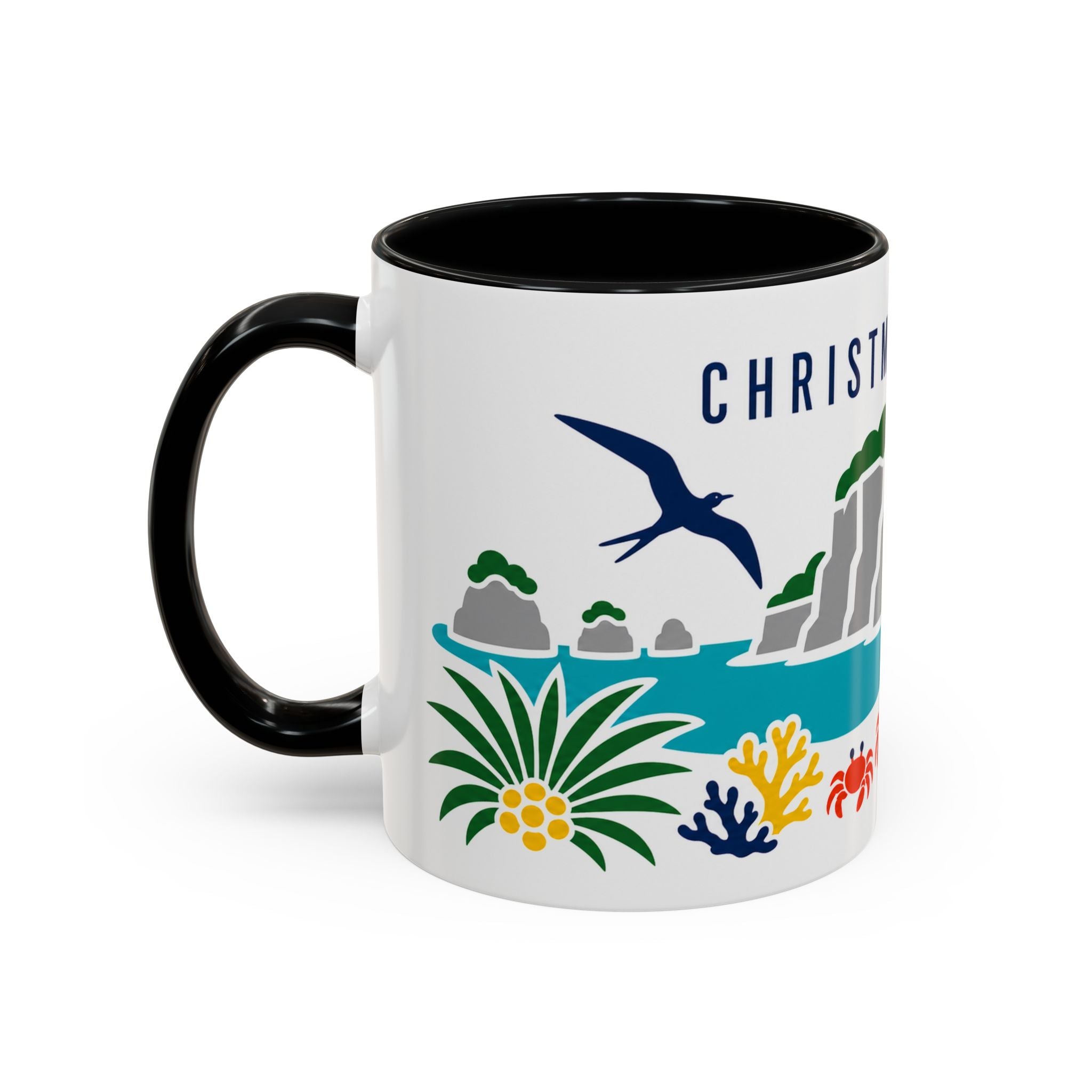Christmas Island Coffee Mug | Travel Souvenir Accent Mug | Country Gift Ceramic Cup 11oz 15oz