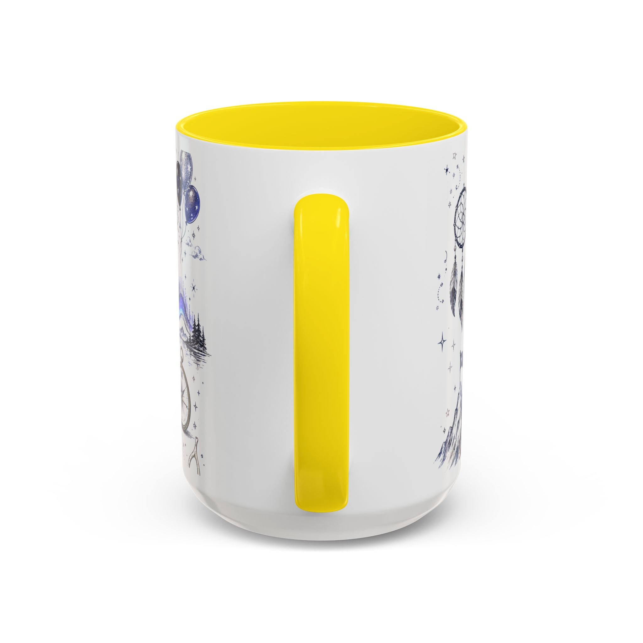 Dream Big Coffee Mug | Class of 2026 Graduation Gift | Accent Color Ceramic 11oz 15oz
