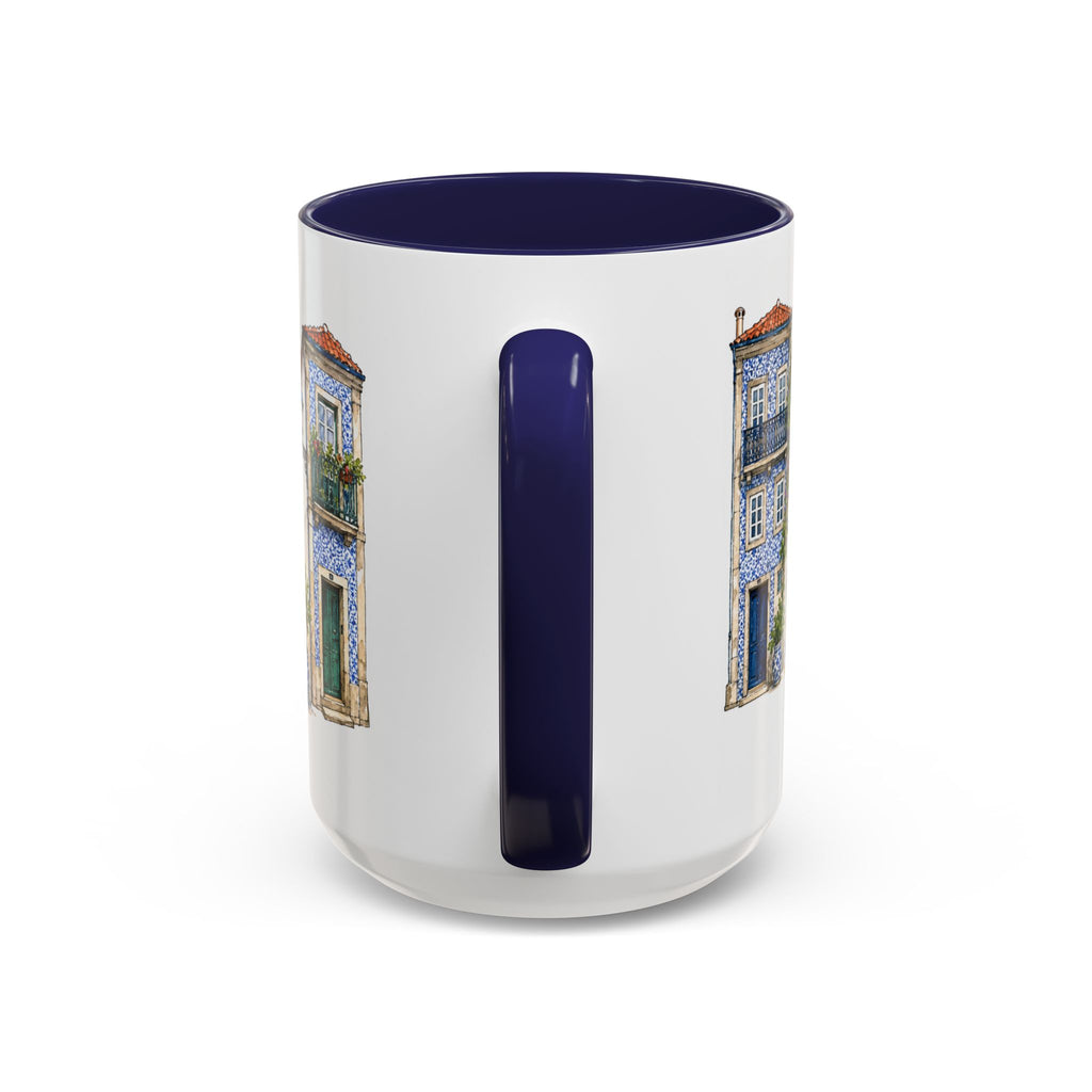 Porto Illustrated Travel Mug | City Souvenir Accent Coffee Mug | 11oz 15oz Ceramic Cup