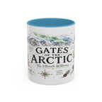 Gates of the Arctic National Park Coffee Mug | Alaska Arctic Wilderness Gift | Accent Color Ceramic 11oz 15oz