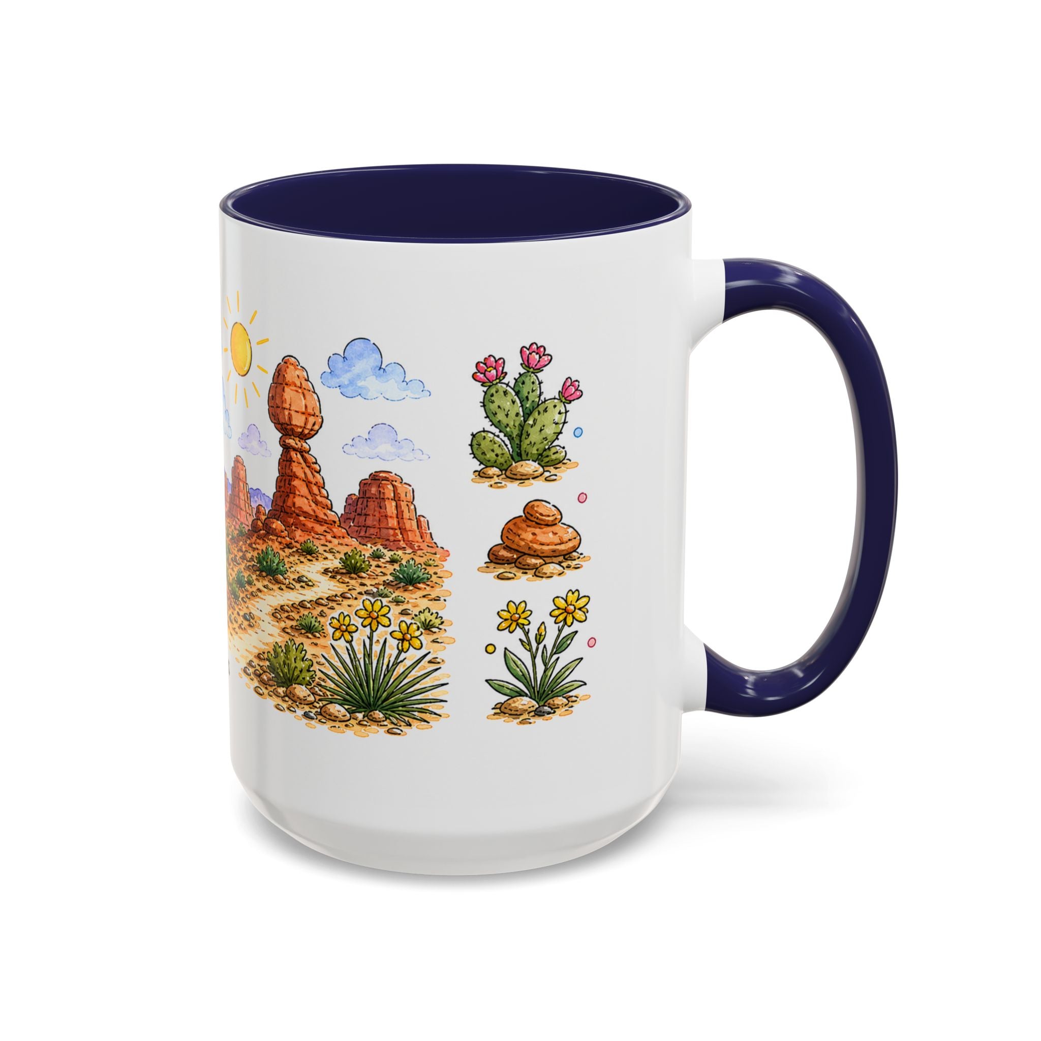 Arches National Park Mug | US Travel Souvenir Accent Coffee Mug | 11oz 15oz Ceramic Cup
