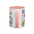 Istanbul Travel Mug | European City Souvenir Accent Coffee Mug | 11oz 15oz Ceramic Cup