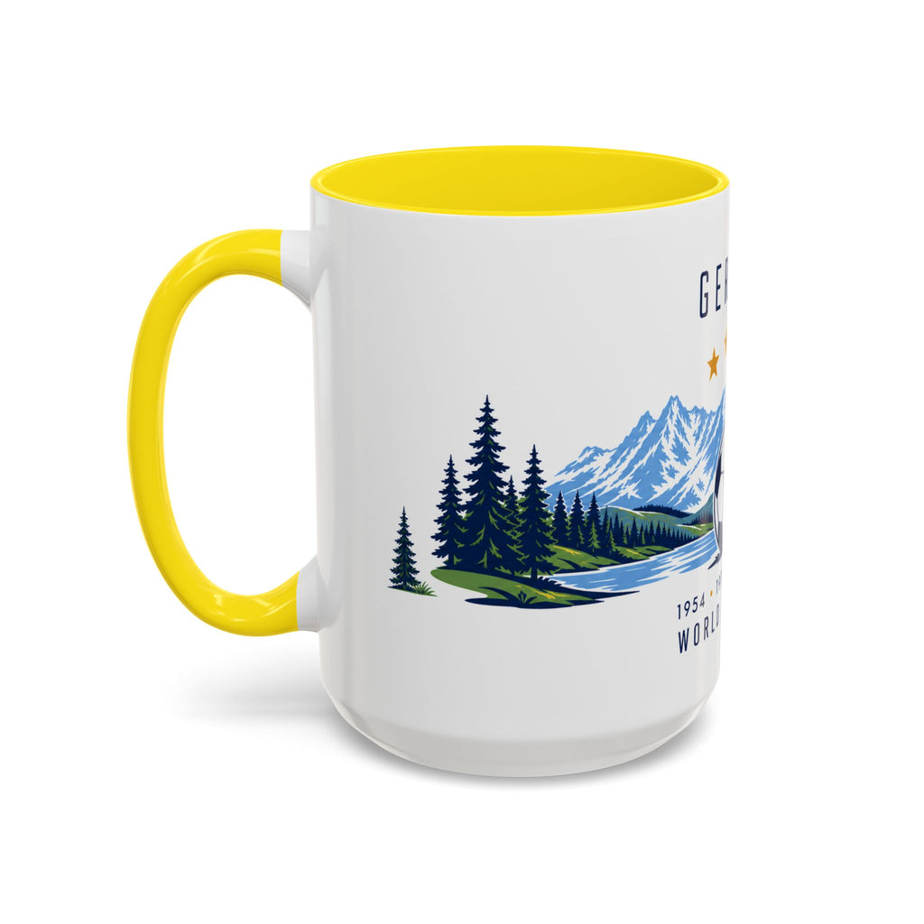Germany World Champions Mug | Four Time Soccer Champion Gift | German Football Fan Cup | 1954–2014 | 11oz 15oz Accent Mug