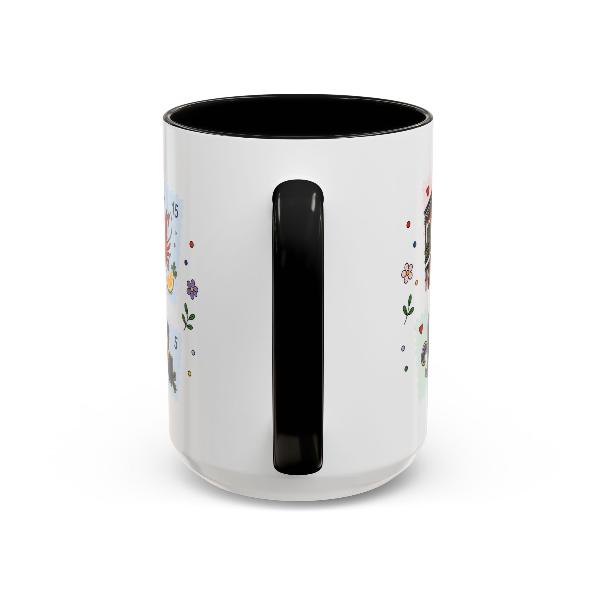 New Orleans Coffee Mug | Postage Stamp Collage Mug | Travel Souvenir Accent Cup 11oz 15oz