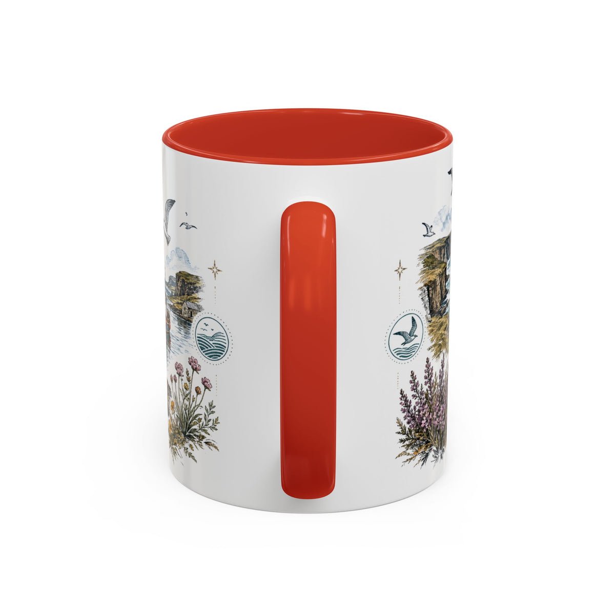 Orkney Islands Mug, Scotland Travel Souvenir, Bucket List Gift, Accent Ceramic Coffee Mug 11oz 15oz