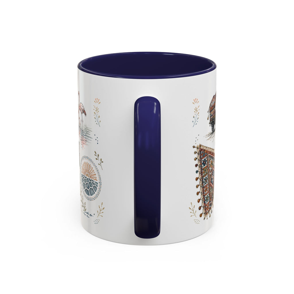 Rann of Kutch Mug, India Travel Souvenir, Bucket List Gift, Accent Ceramic Coffee Mug 11oz 15oz