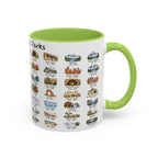 63 National Parks Mug | U.S. Parks Coffee Cup | Park Bucket List Gift | Road Trip Hiking Camping Souvenir