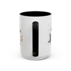 Dubai Coffee Mug | UAE Souvenir Travel Gift | Accent Color Ceramic 11oz 15oz