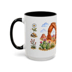 Arches National Park Mug | US Travel Souvenir Accent Coffee Mug | 11oz 15oz Ceramic Cup