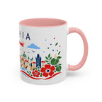 Czechia Coffee Mug | Travel Souvenir Accent Mug | Country Gift Ceramic Cup 11oz 15oz