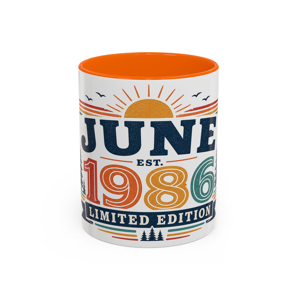 Custom Retro Birthday Mug | Personalized Month Year Gift (11oz 15oz)