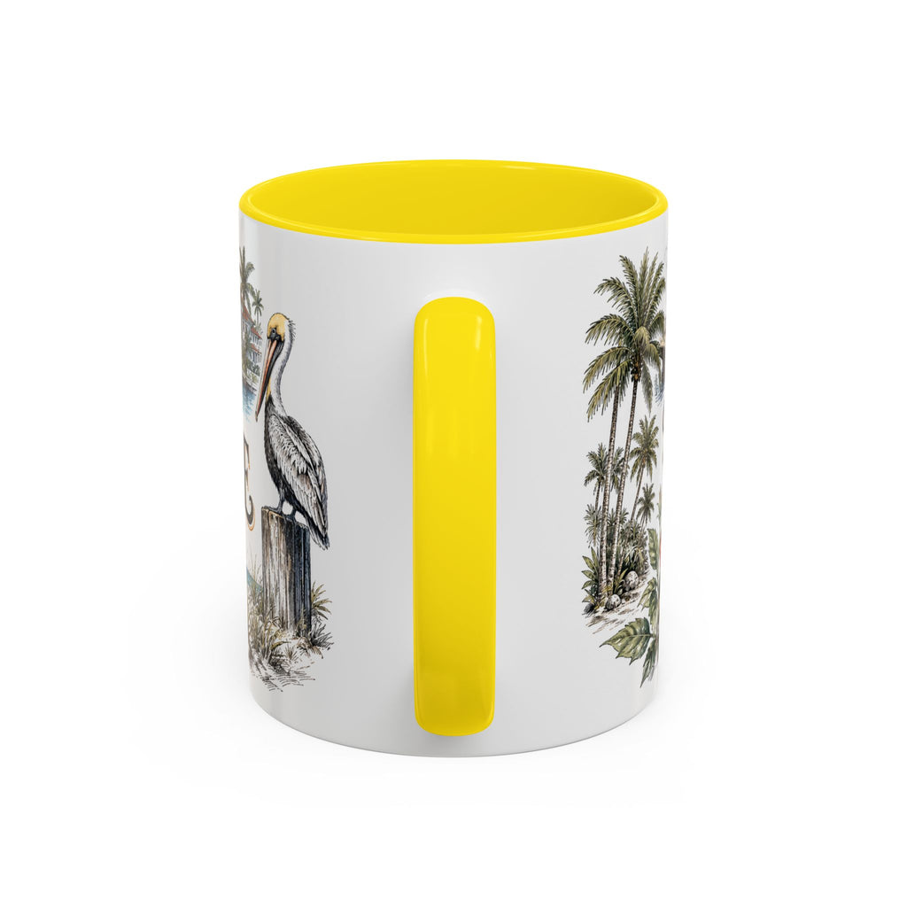 Fort Lauderdale Coffee Mug | United States Travel Souvenir | Vintage Illustrated City Gift | 11 oz 15 oz Accent Mug