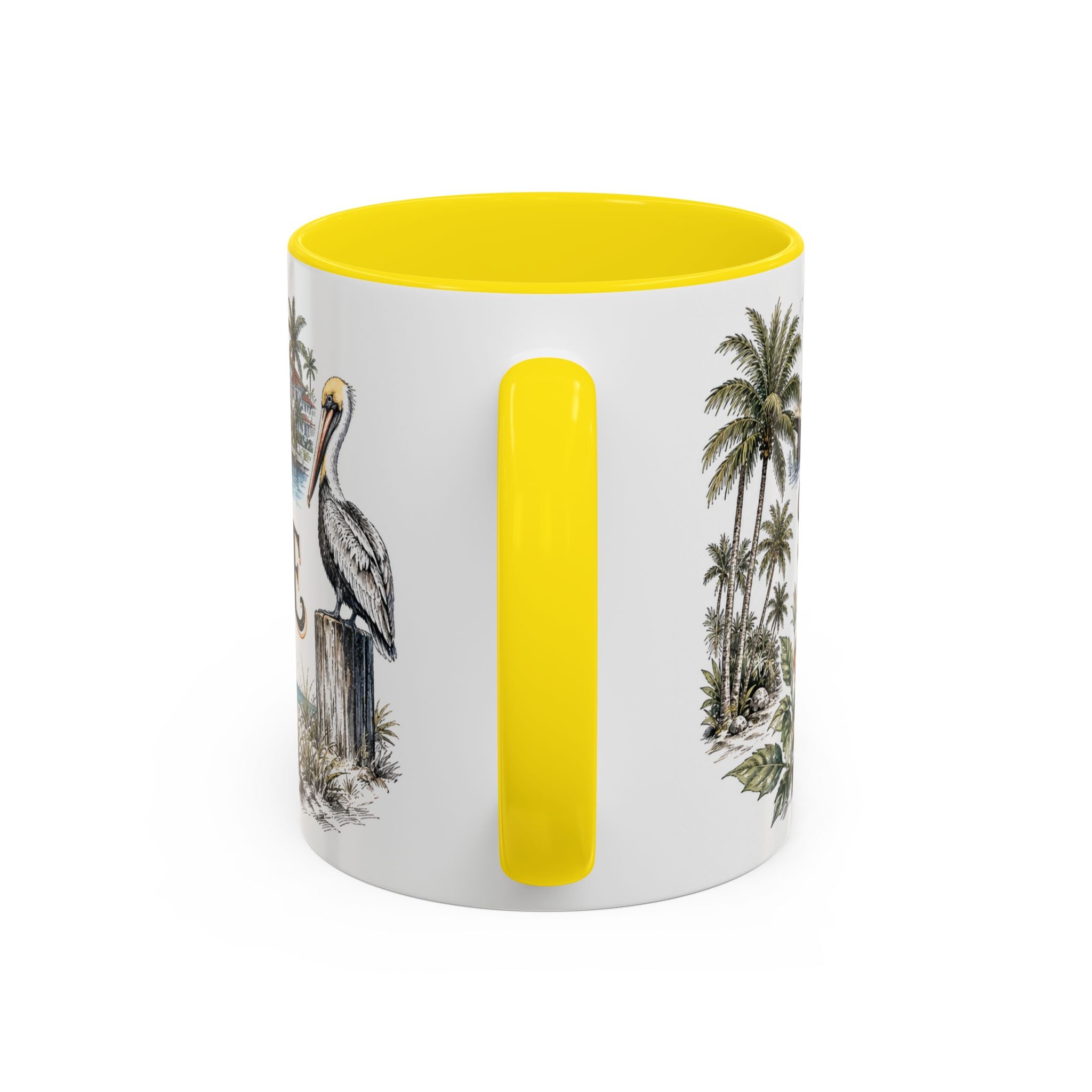 Fort Lauderdale Coffee Mug | United States Travel Souvenir | Vintage Illustrated City Gift | 11 oz 15 oz Accent Mug