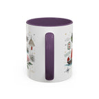 Hong Kong Coffee Mug | Asia Souvenir Travel Gift | Accent Color Ceramic 11oz 15oz