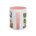 Seville Illustrated Travel Mug | City Souvenir Accent Coffee Mug | 11oz 15oz Ceramic Cup