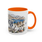 Ladakh Mug, India Travel Souvenir, Bucket List Gift, Accent Ceramic Coffee Mug 11oz 15oz