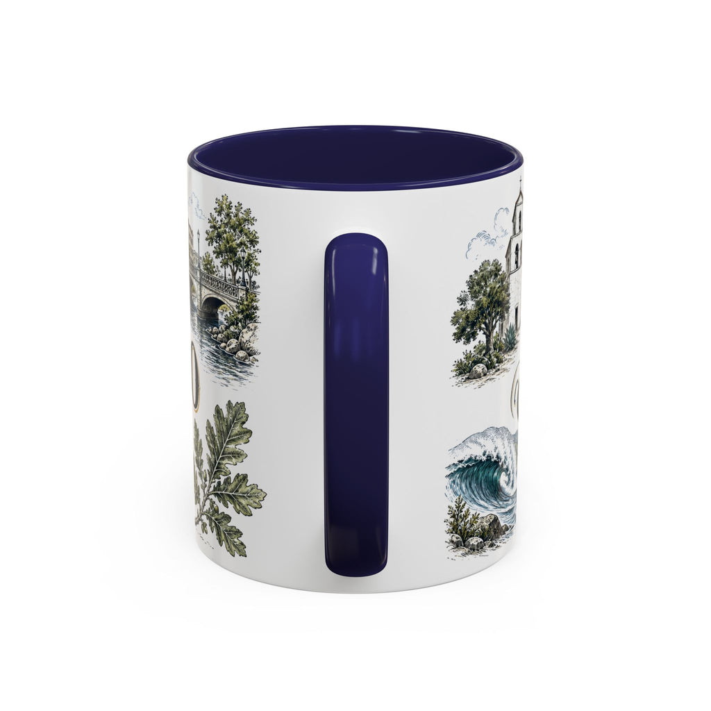 San Luis Obispo Coffee Mug | United States Travel Souvenir | Vintage Illustrated City Gift | 11 oz 15 oz Accent Mug