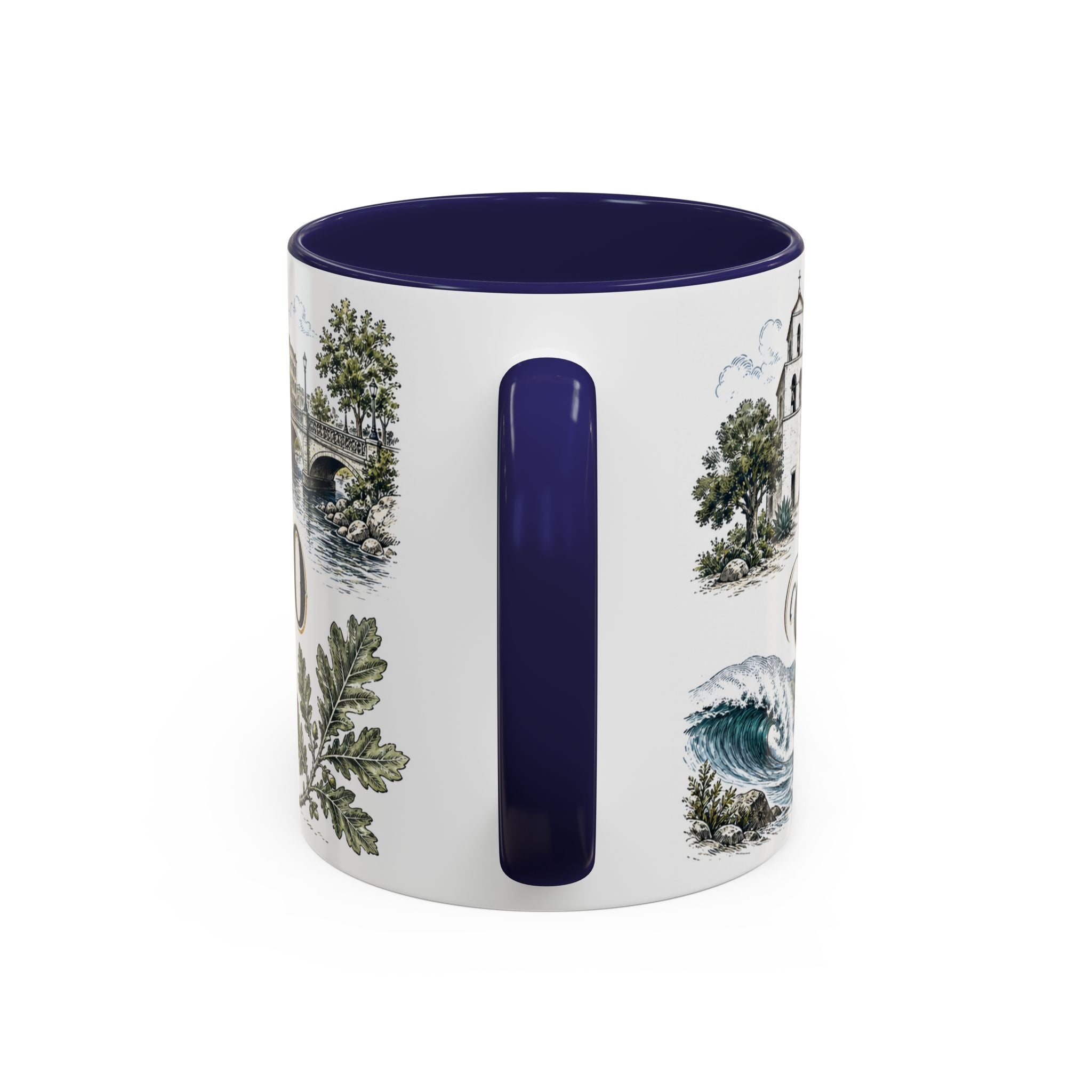 San Luis Obispo Coffee Mug | United States Travel Souvenir | Vintage Illustrated City Gift | 11 oz 15 oz Accent Mug