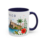 Puerto Rico Coffee Mug | Travel Souvenir Accent Mug | Place Gift Ceramic Cup 11oz 15oz