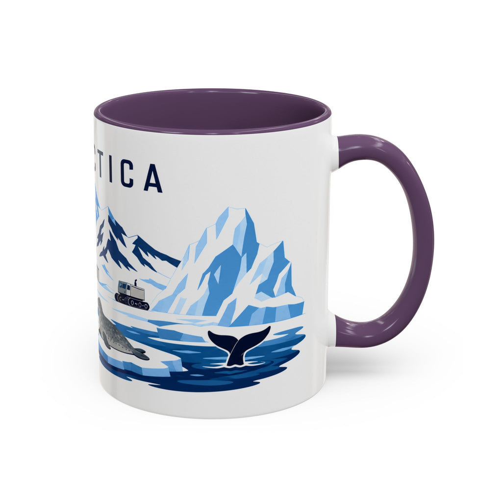 Antarctica Coffee Mug | Travel Souvenir Accent Mug | Country Gift Ceramic Cup 11oz 15oz
