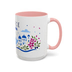 Greece Coffee Mug | Travel Souvenir Accent Mug | Country Gift Ceramic Cup 11oz 15oz