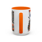 Netherlands Soccer Coffee Mug | World Cup Fan Gift | Accent Color Ceramic 11oz 15oz Match Day Cup