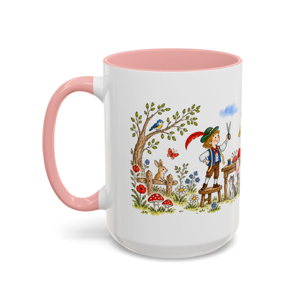 The Brave Little Tailor Mug | Storybook Fairy Tale Accent Coffee Mug | EveryLegend