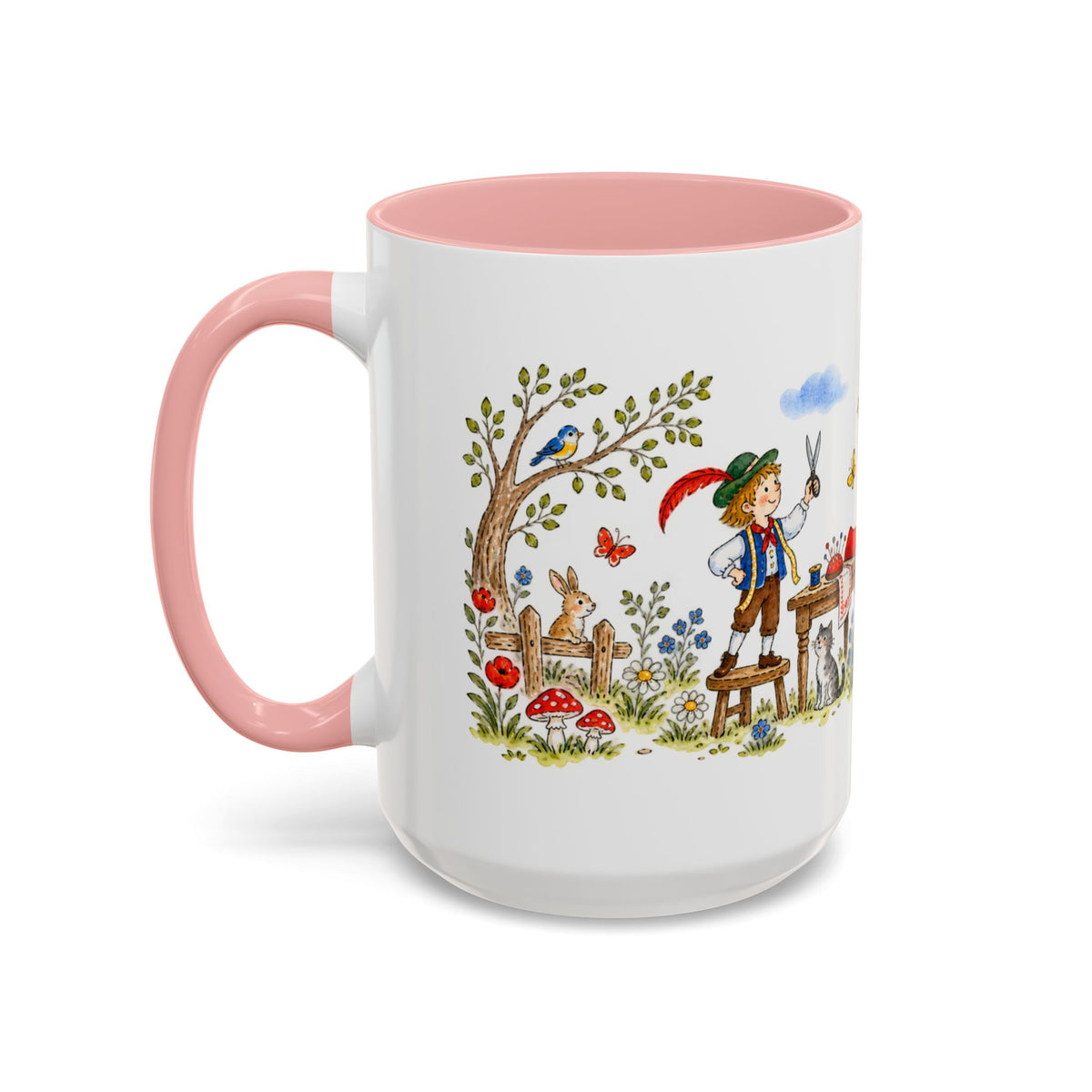 The Brave Little Tailor Mug | Storybook Fairy Tale Accent Coffee Mug | EveryLegend