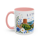 Lithuania Coffee Mug | Travel Souvenir Accent Mug | Place Gift Ceramic Cup 11oz 15oz