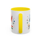 Budapest Coffee Mug | Postage Stamp Collage Mug | Travel Souvenir Accent Cup 11oz 15oz