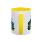 Virgin Islands National Park Coffee Mug | Solid Color Block Park Souvenir | 11oz 15oz Accent Mug