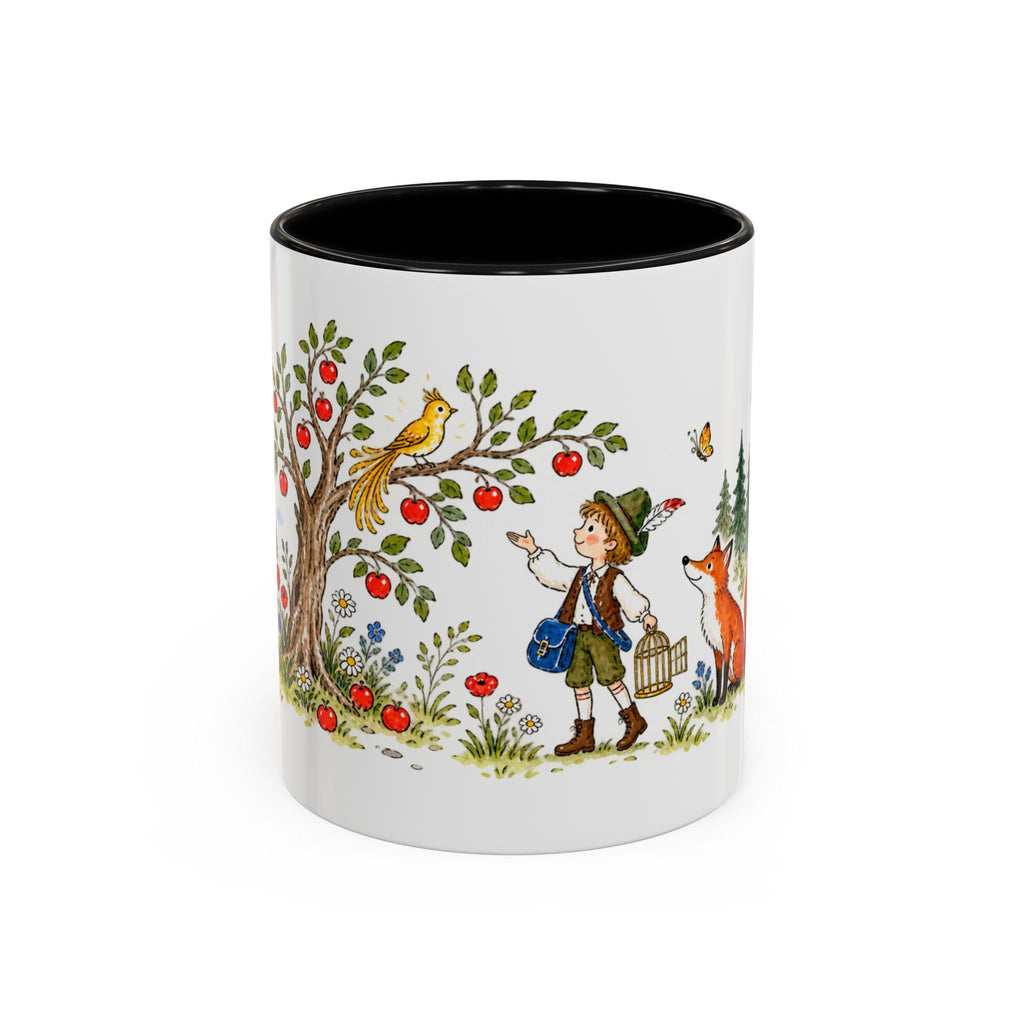 The Golden Bird Mug | Storybook Fairy Tale Accent Coffee Mug | EveryLegend