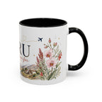 Peru Home Country Mug | Moving Away Gift | Long Distance Friendship | 11 oz 15 oz Accent Mug