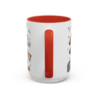 Mr Fix It Coffee Mug | Father's Day Gift for Dad | Accent Color Ceramic 11oz 15oz