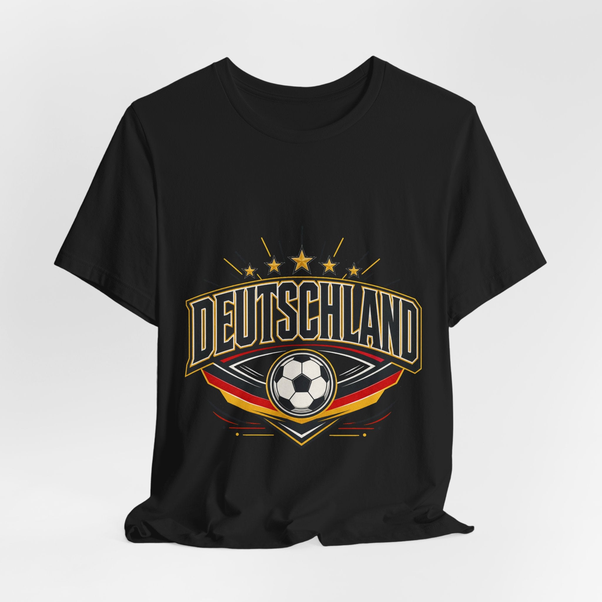 Germany Soccer Fan T-Shirt | Germany Fan Tee | Deutschland Soccer Supporter Shirt