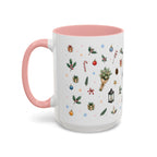 Florence Christmas Mug | Watercolor City Souvenir | Ceramic Coffee Cup (11oz 15oz)