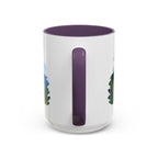 Virgin Islands National Park Coffee Mug | Solid Color Block Park Souvenir | 11oz 15oz Accent Mug