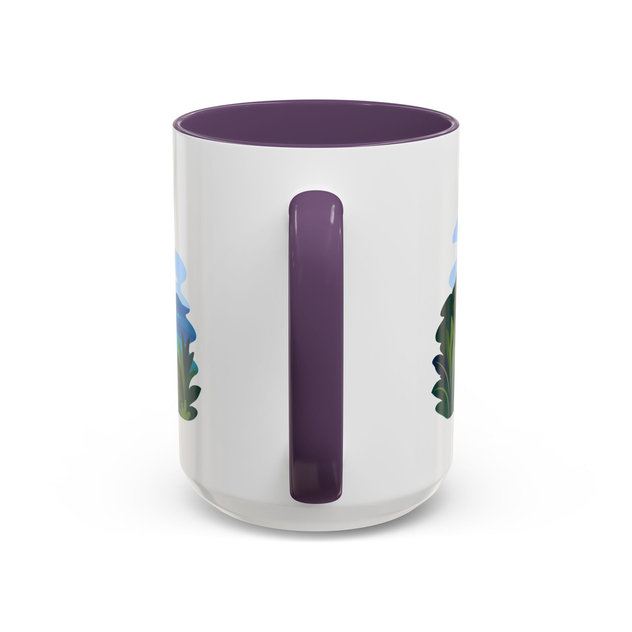 Virgin Islands National Park Coffee Mug | Solid Color Block Park Souvenir | 11oz 15oz Accent Mug