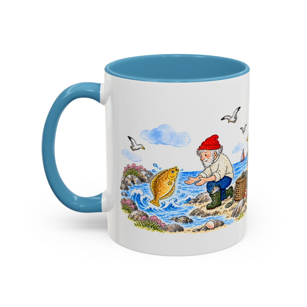 The Fisherman and His Wife Mug | Storybook Fairy Tale Accent Coffee Mug | EveryLegend