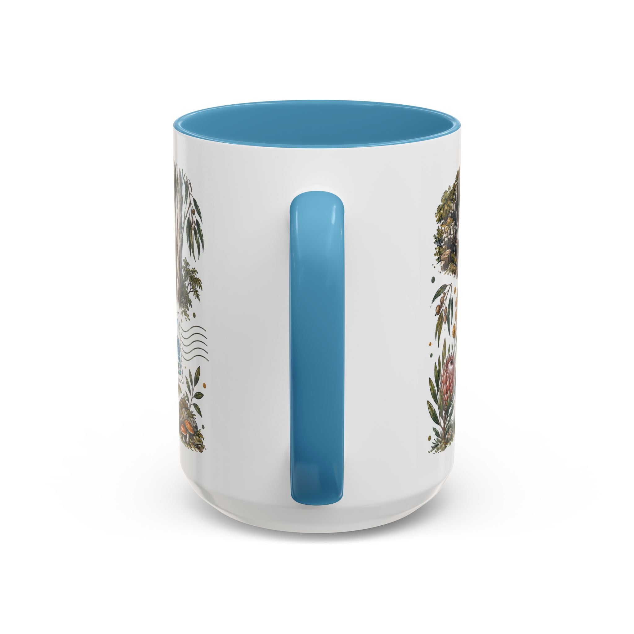 Tasmania Coffee Mug | Travel Destination Souvenir Gift | Accent Color Ceramic 11oz 15oz